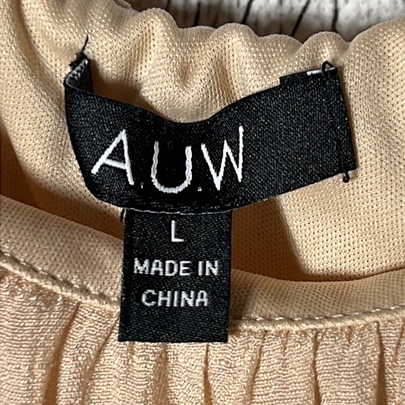 A.U.W secret charm colorblock dress size Large - Picture 5 of 11